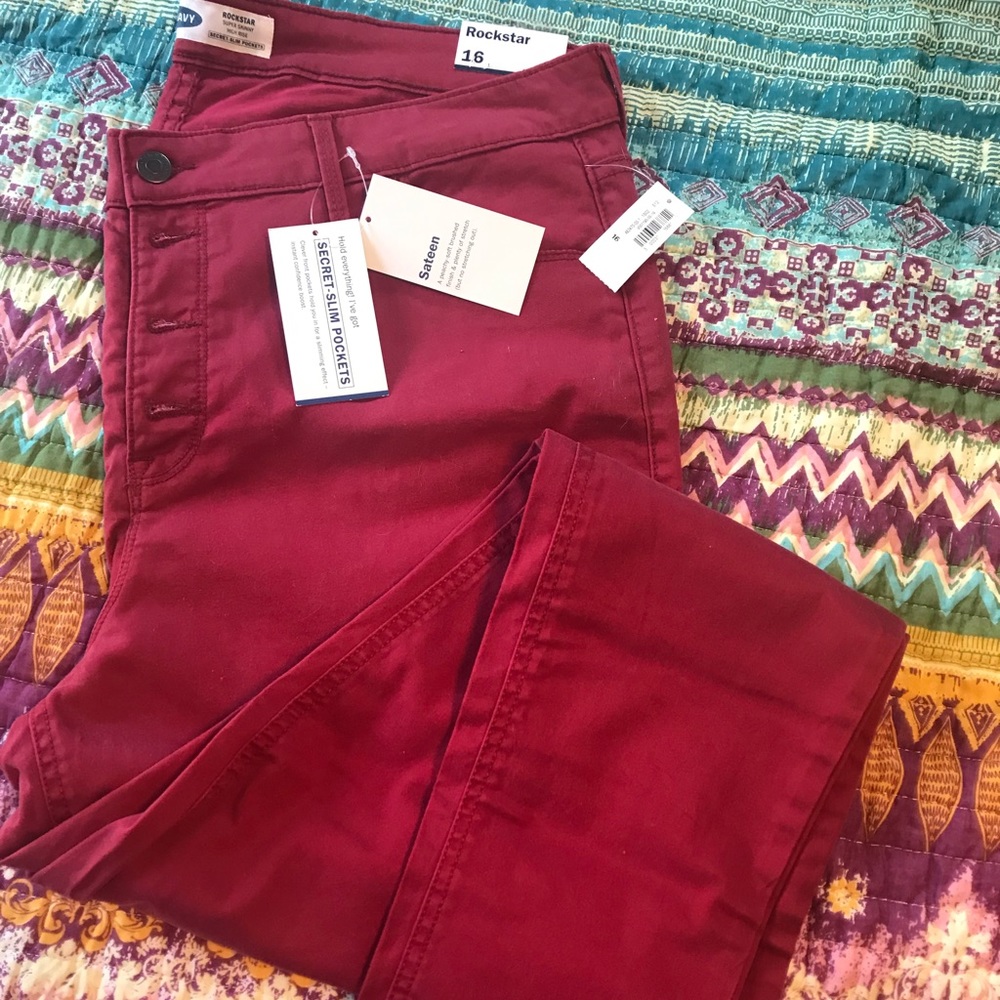 Rockstar Super Skinny High Rise Jeans